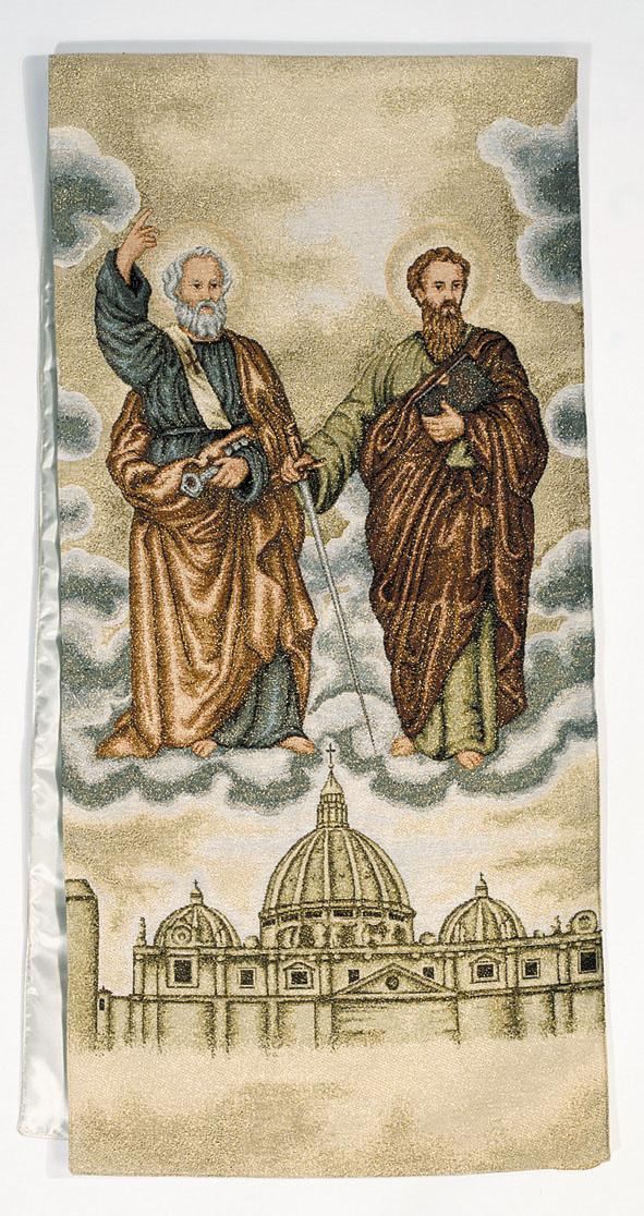 Saints Peter & Paul with St. Peter Cathedral, Rome