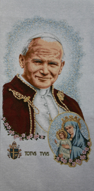 Pope John Paul II Beatification with OLO Totus Tuus