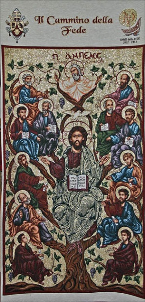 Divine Master w/Apostles In Commemoration of Year of Faith