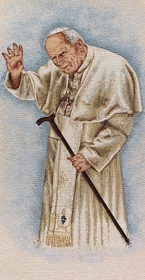 POPE JOHN PAUL II with Greeting