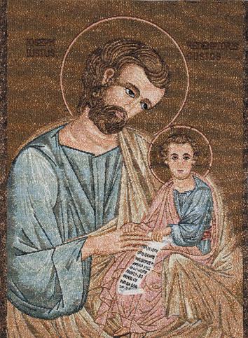 St. Joseph & Child - Byzantine