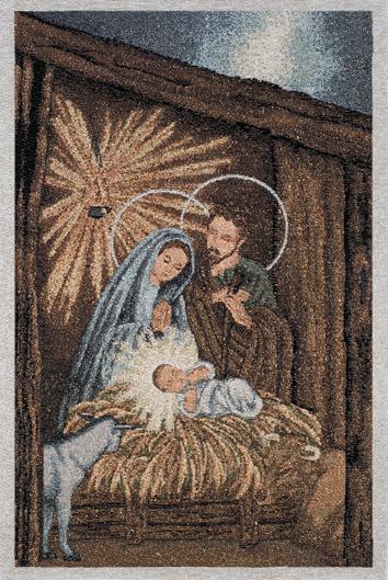 Nativity in Manger
