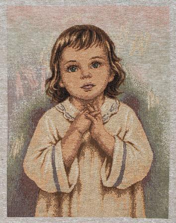 Baby Jesus in Prayer