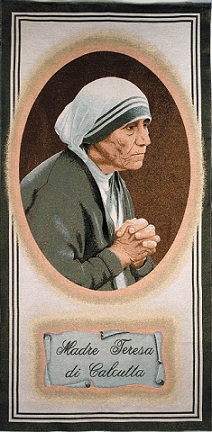 Mother Teresa (1/2 bust - oval)