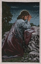 Jesus in the Garden Praying