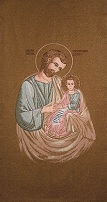 Saint Joseph with Jesus (Byzantine)