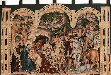 Adoration of the Magi (SPECIAL Gold Lame' Relief)