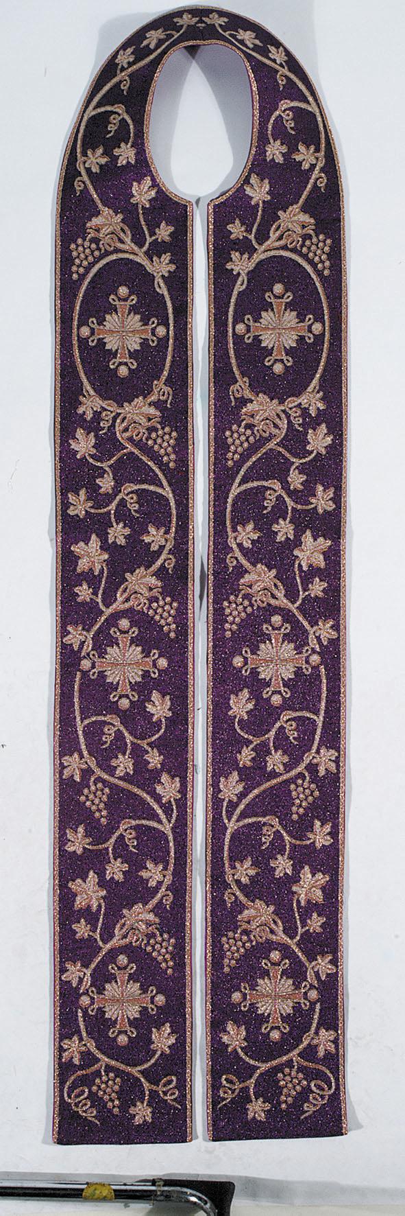 Cross with Grape (Orthodox collar)