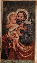 St. Joseph holding Jesus