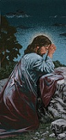 JESUS PRAYING IN THE GARDEN