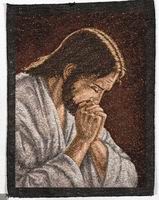Jesus at Prayer (Gold Christ)