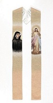 St. Faustina And Merciful Jesus